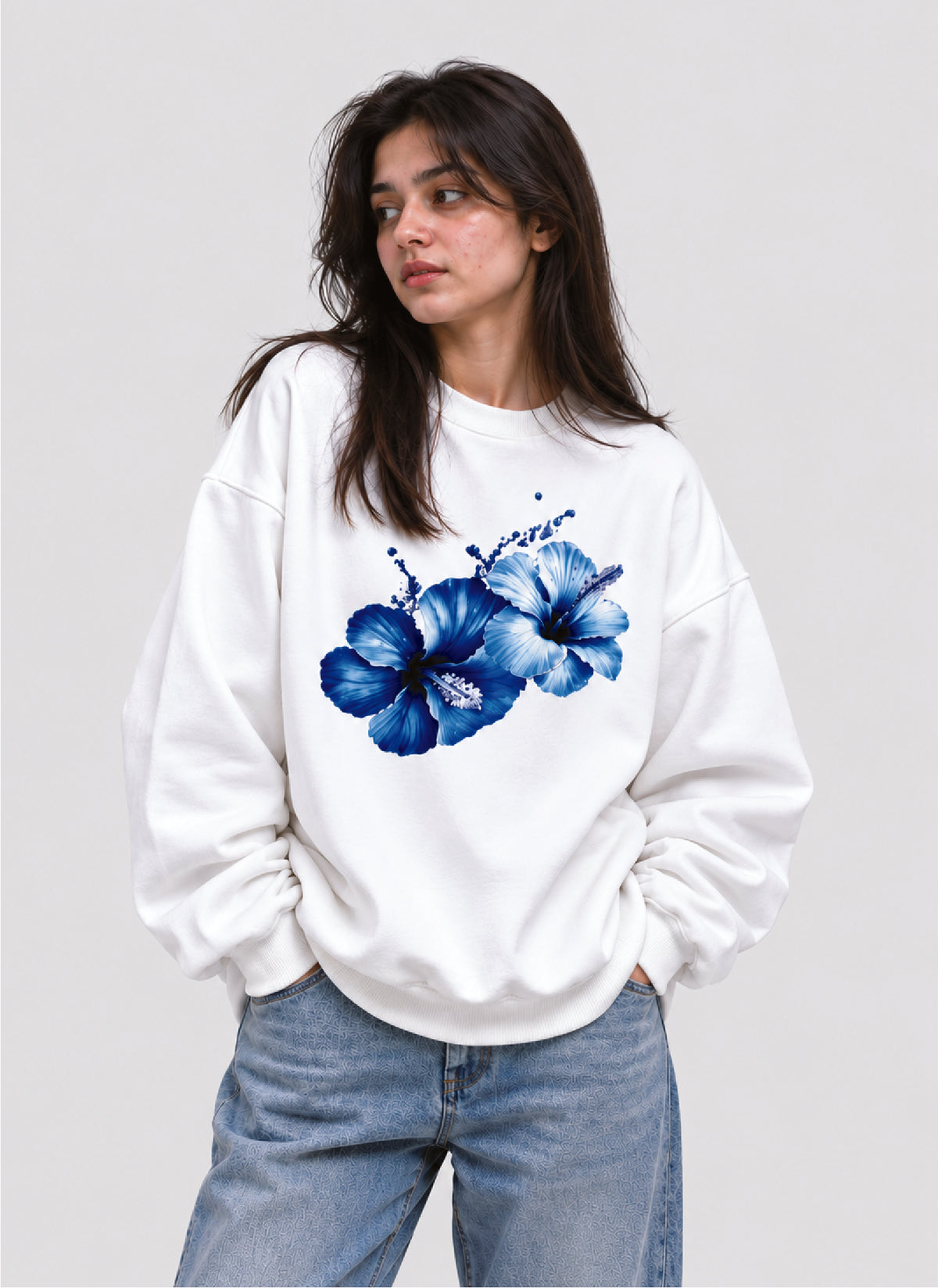 Ocean Bloom Sweatshirt