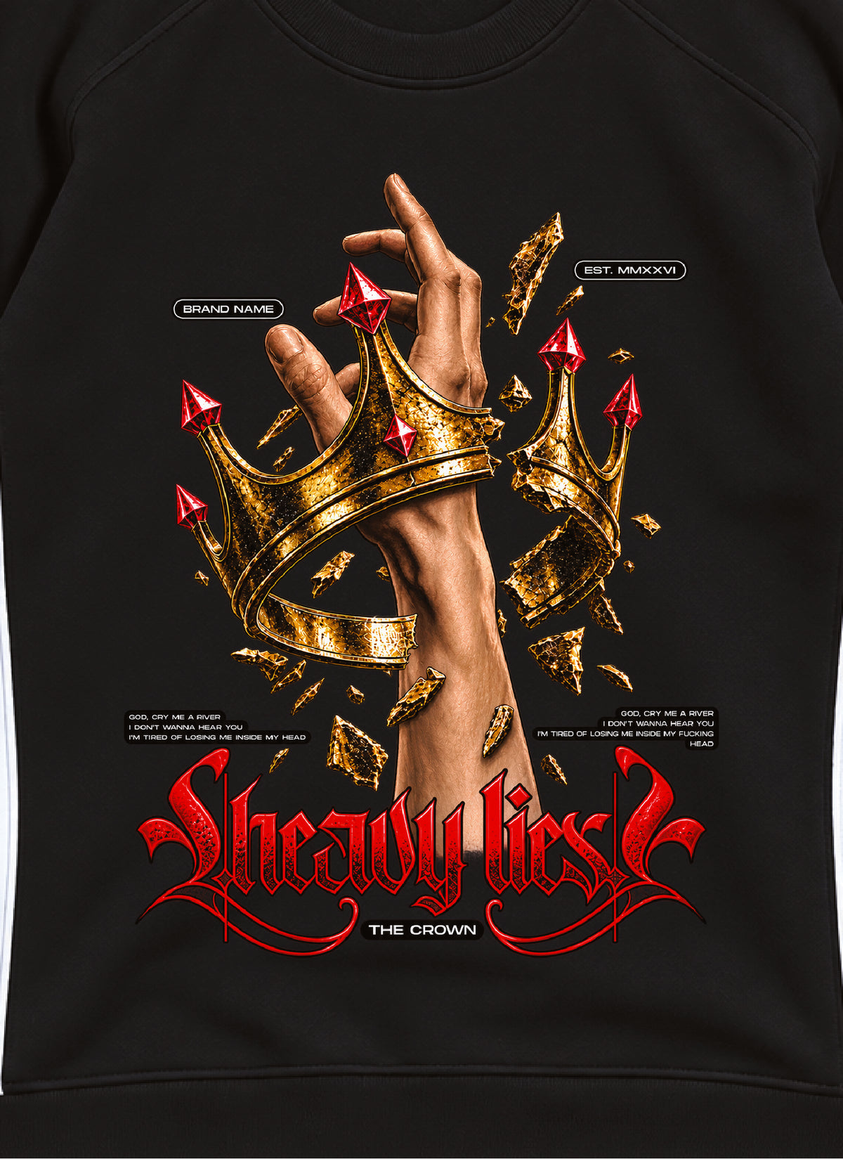 Shattered Crown Sweatshirt