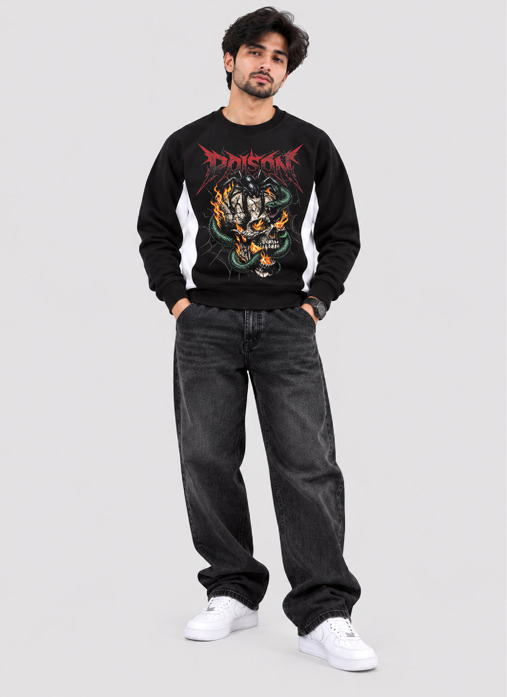 Venom Skull Sweatshirt