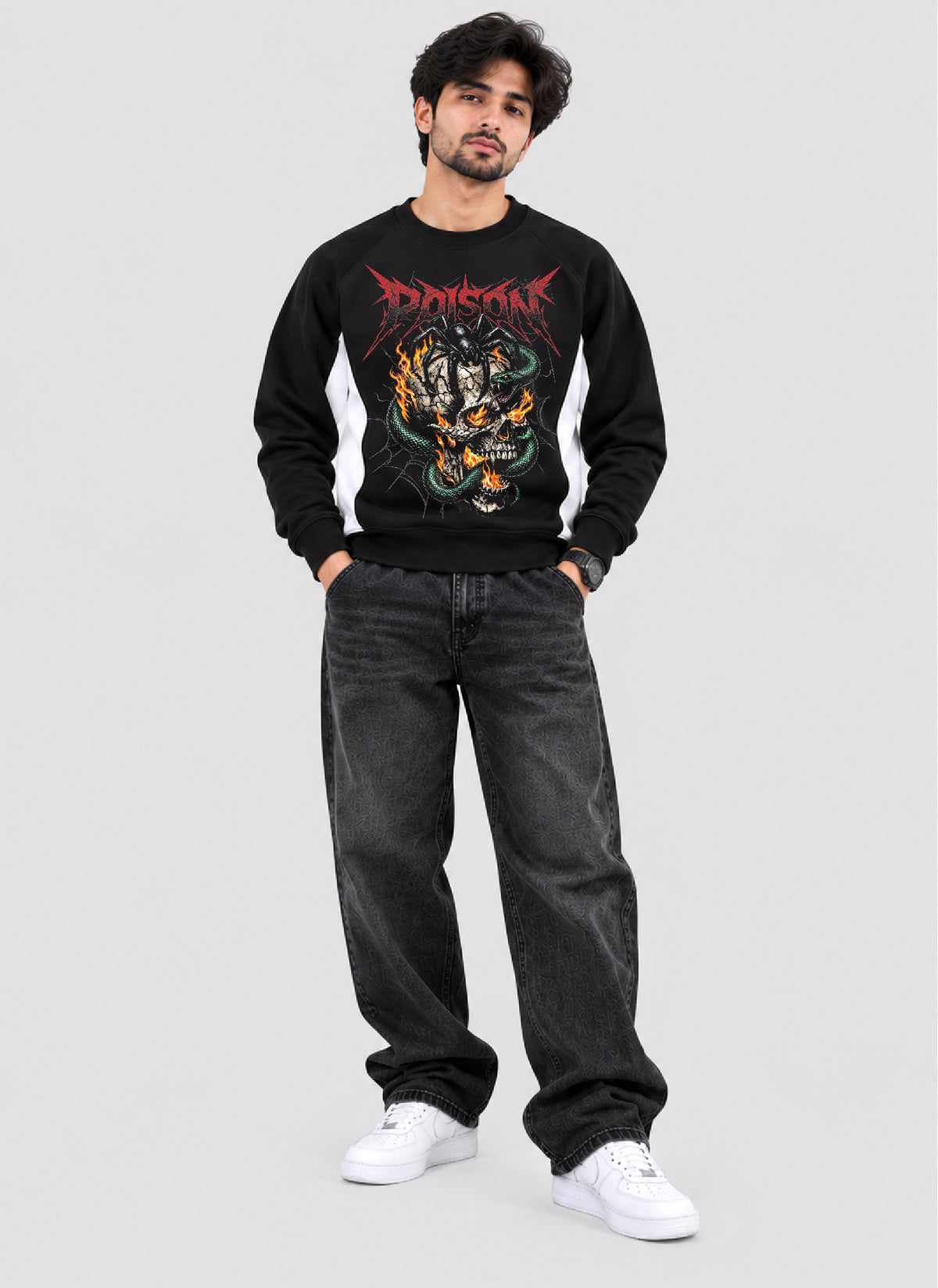 Venom Skull Sweatshirt